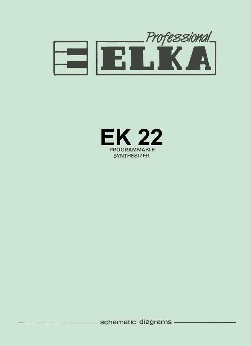 elka ek22 schematics