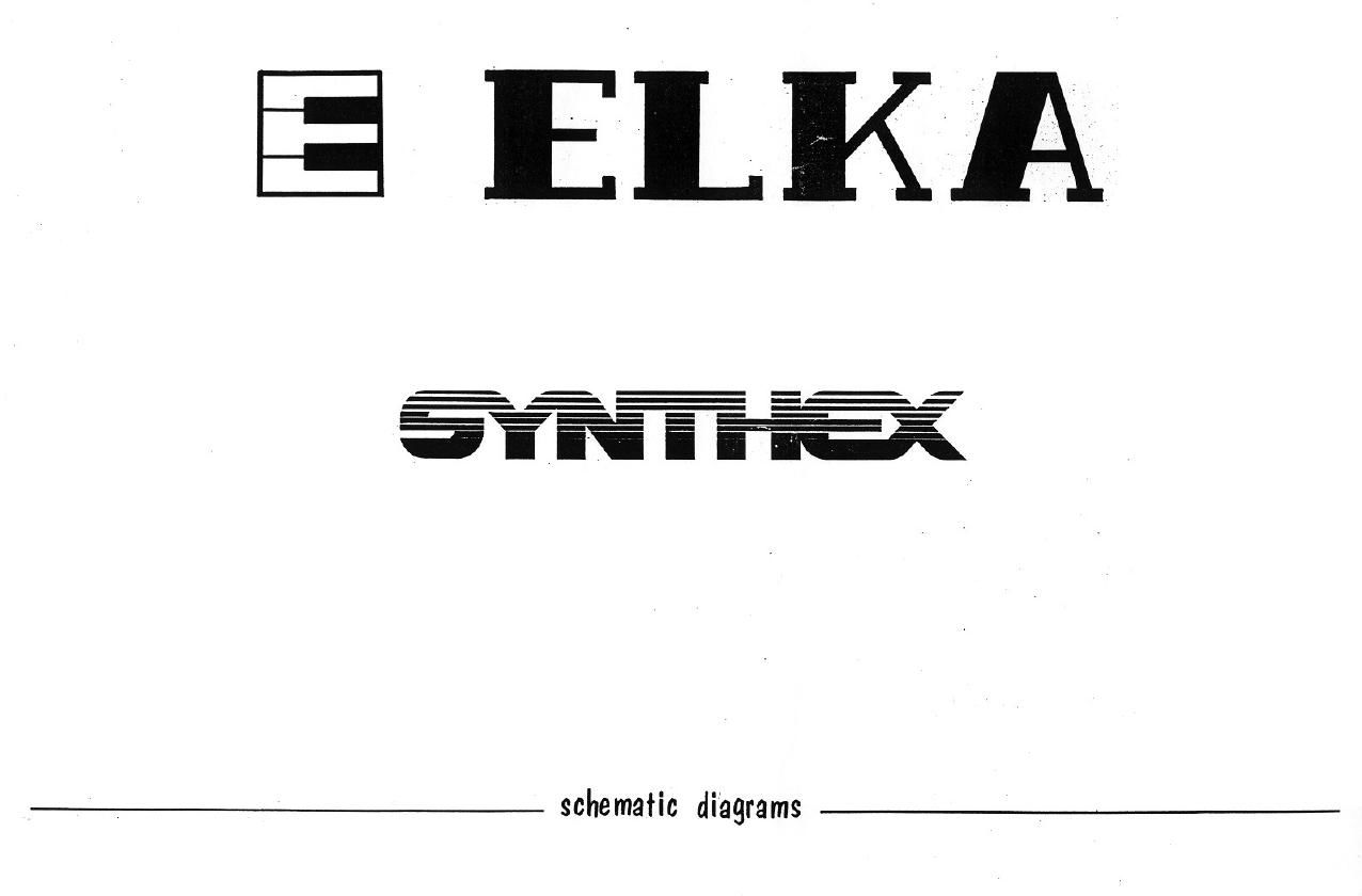 elka synthex schematics