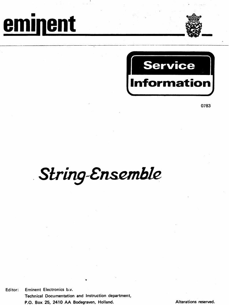 emiment string ensemble 0783