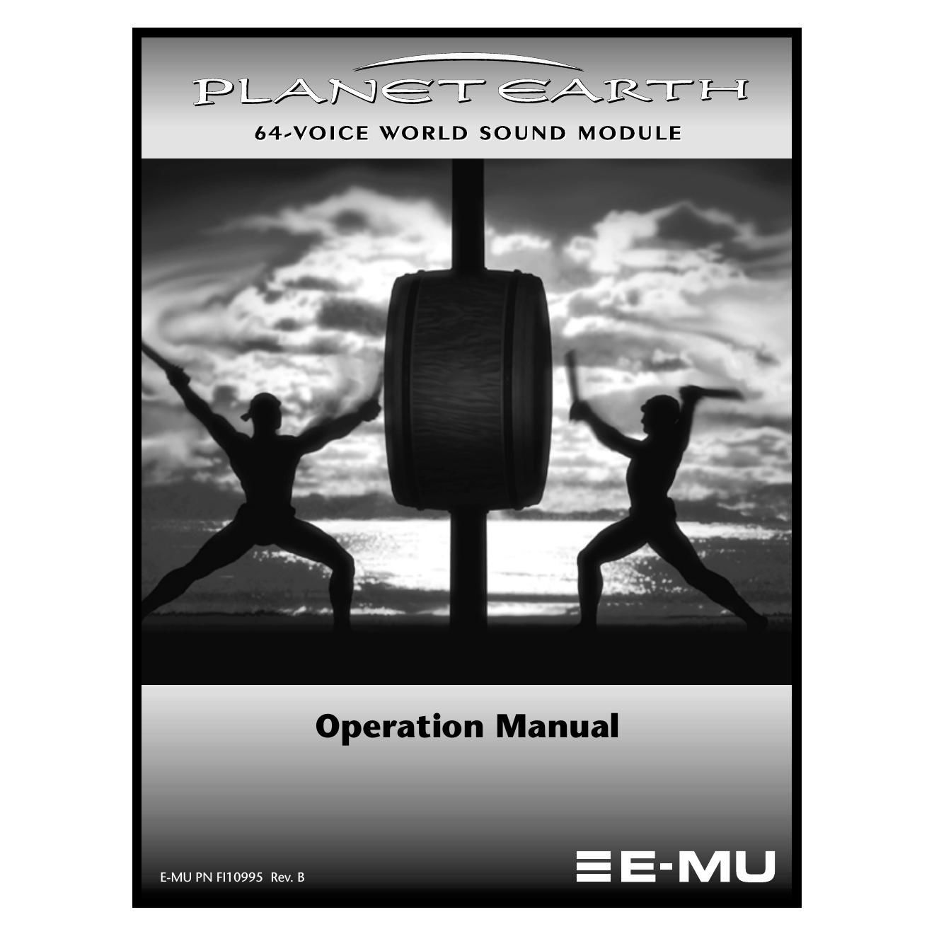 emu planet earth owners manual