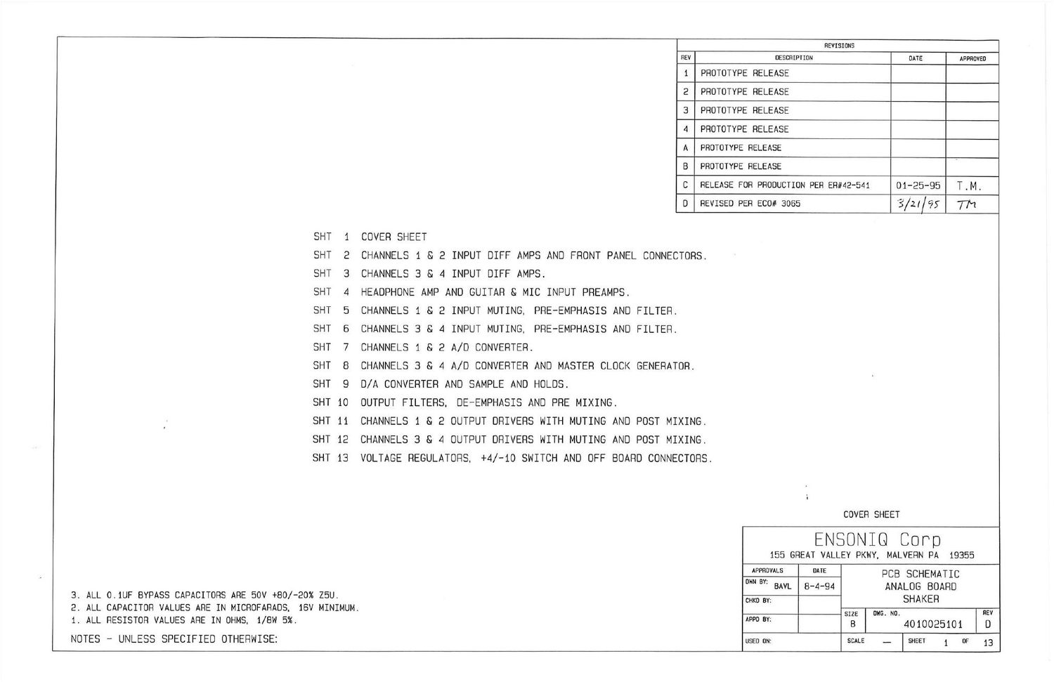 ensoniq dp4 schematics