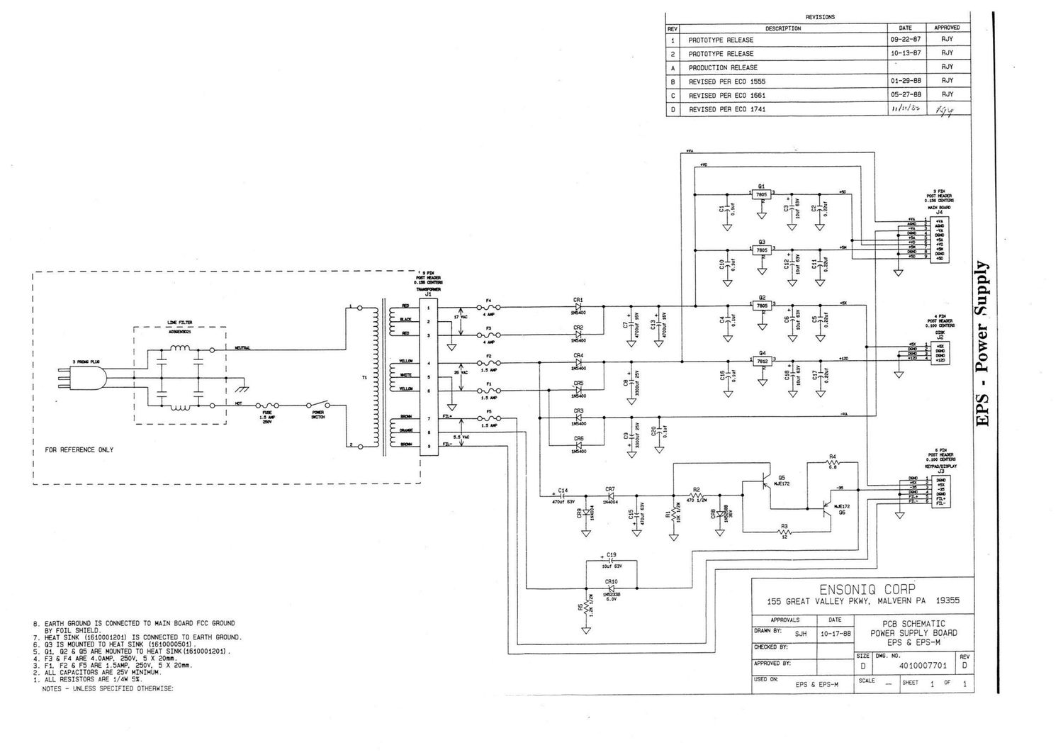 ensoniq eps schematics