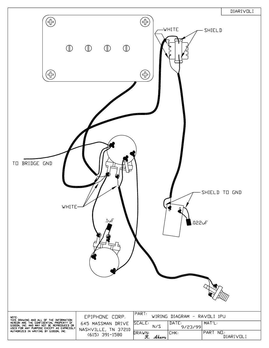 epiphone ravoli wiring diagram