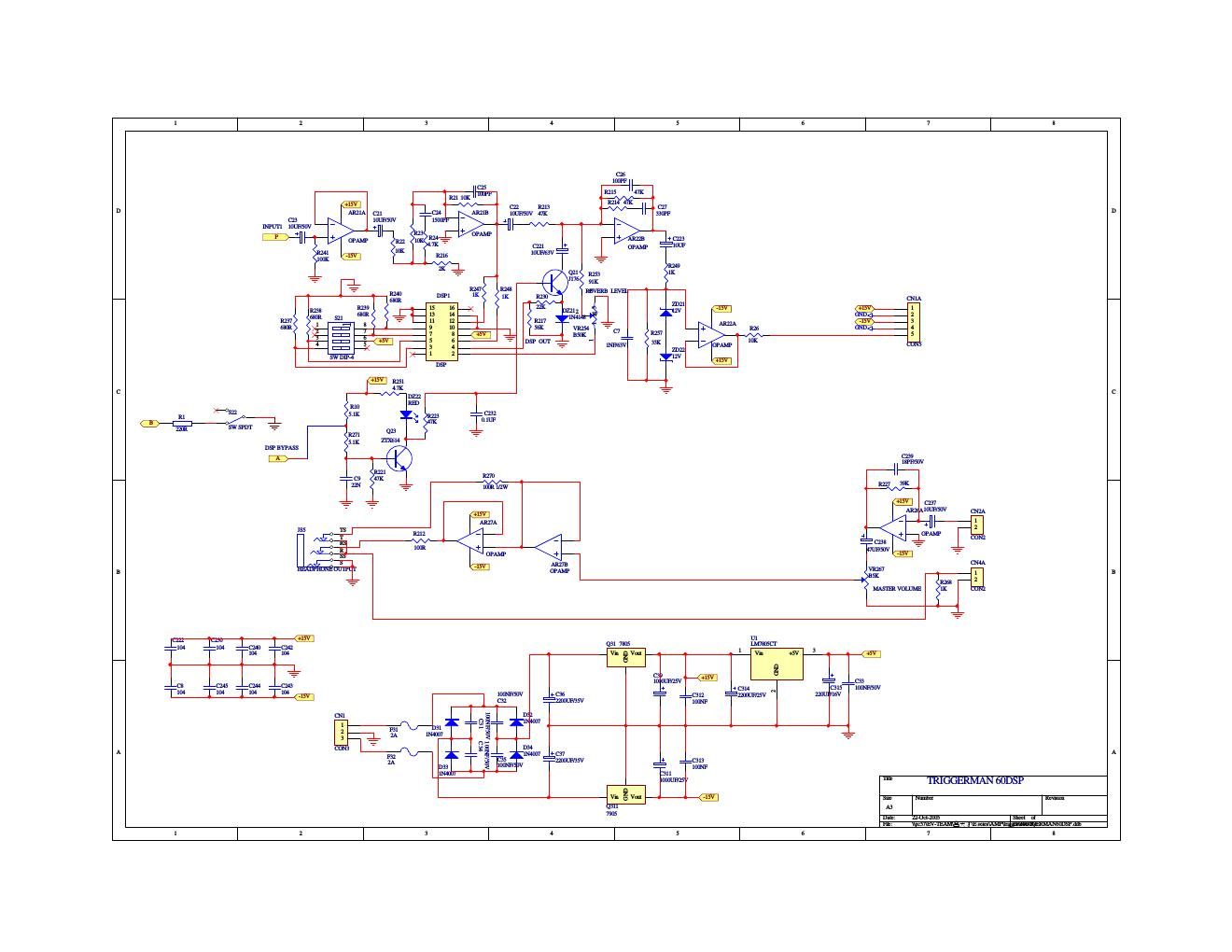 epiphone triggerman 60dsp effects schematic