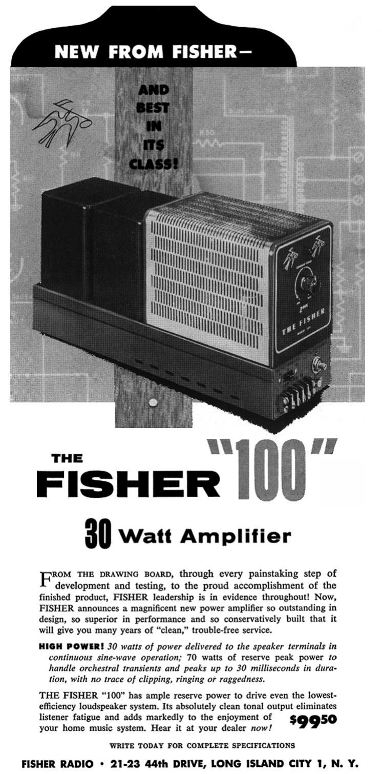 Fisher 100 Article