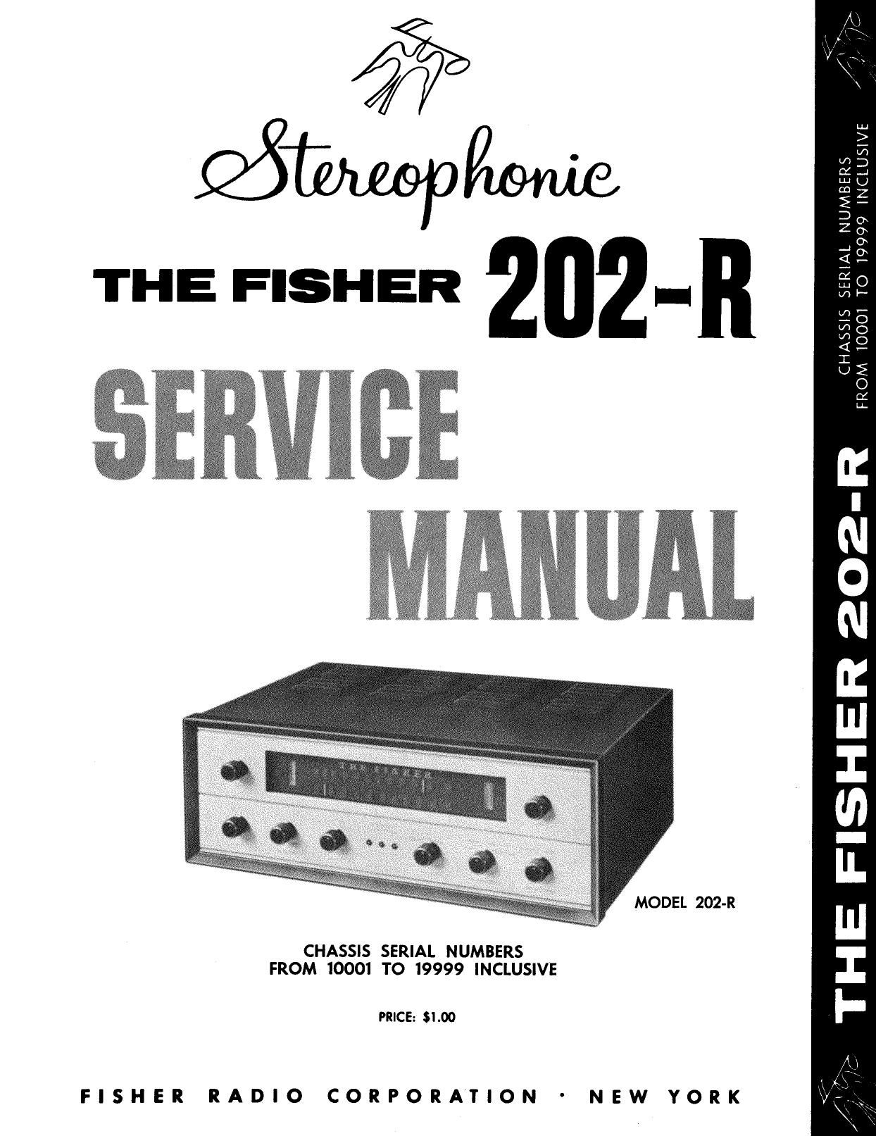 Fisher 202 R Service Manual