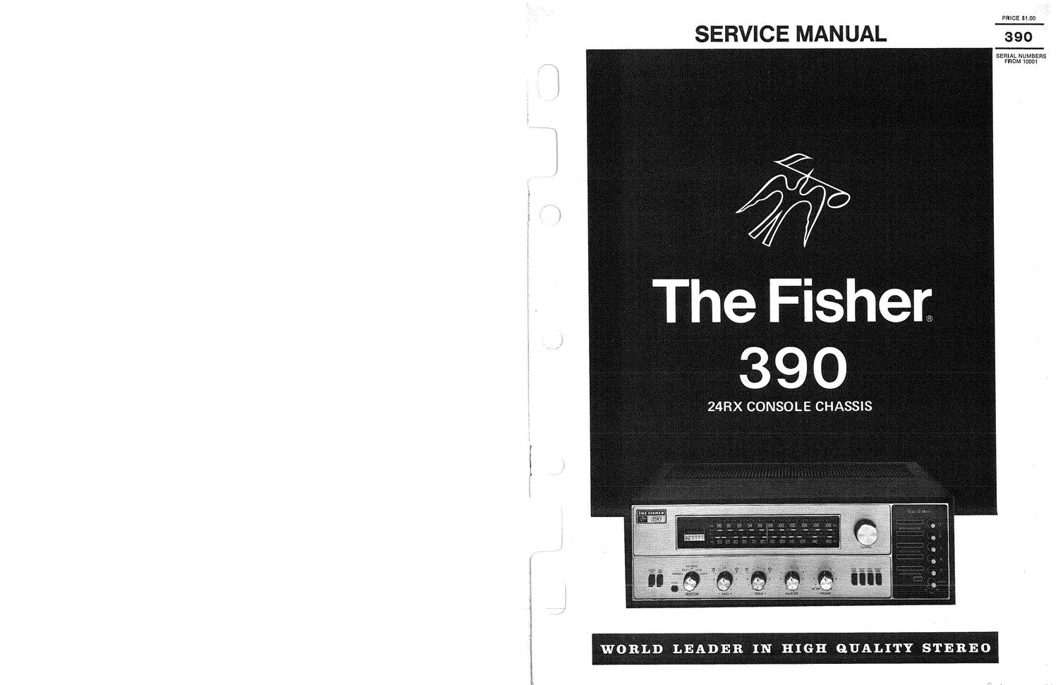 Fisher 390 Service Manual