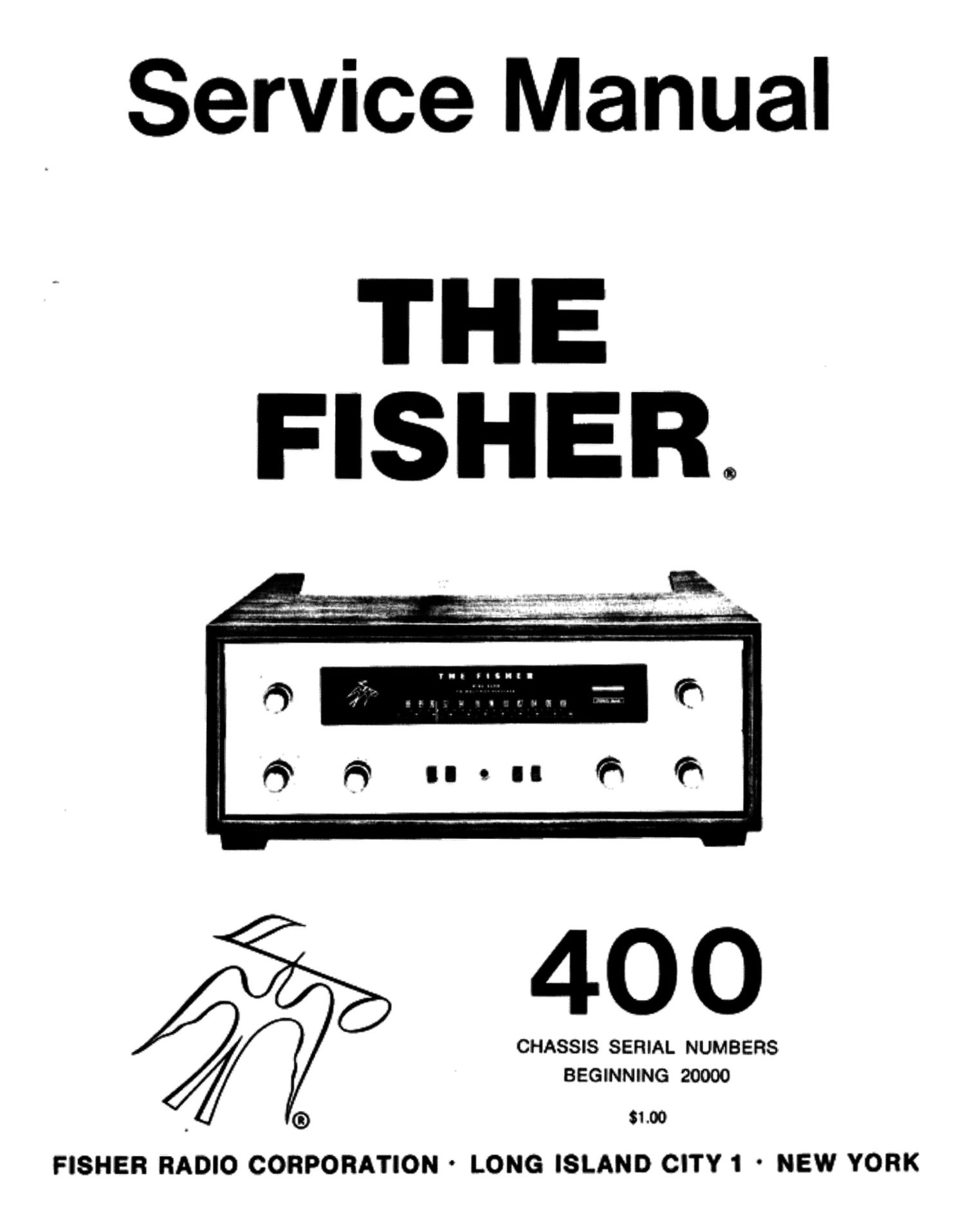 Fisher 400 Service Manual