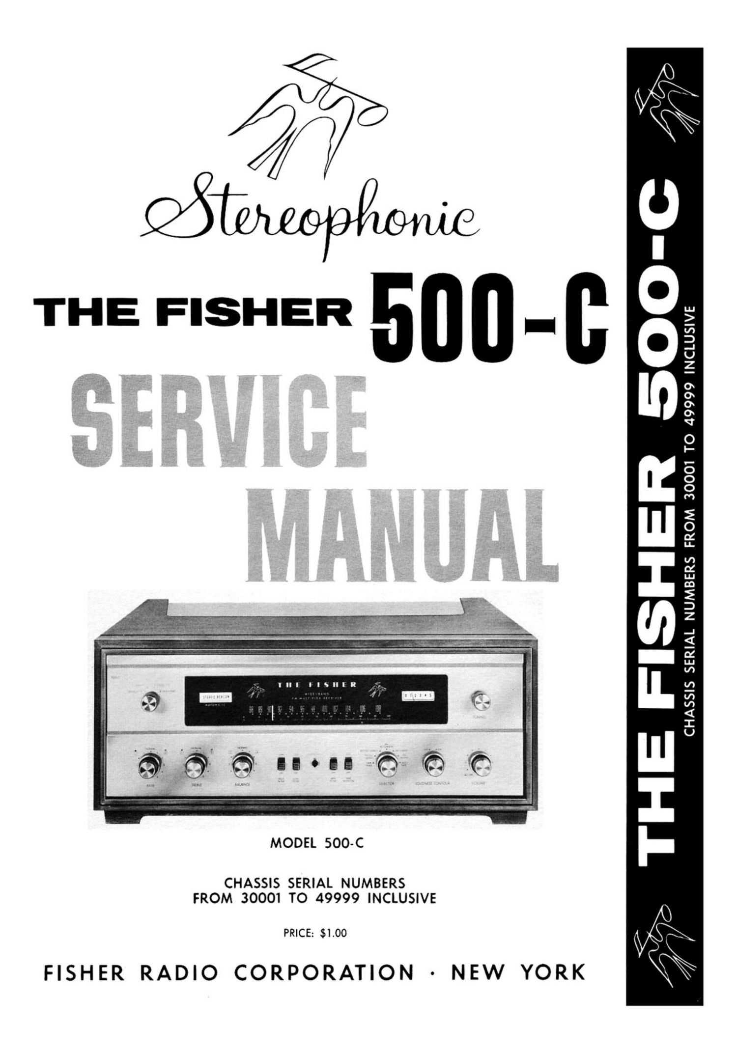Fisher 500 C Service Manual