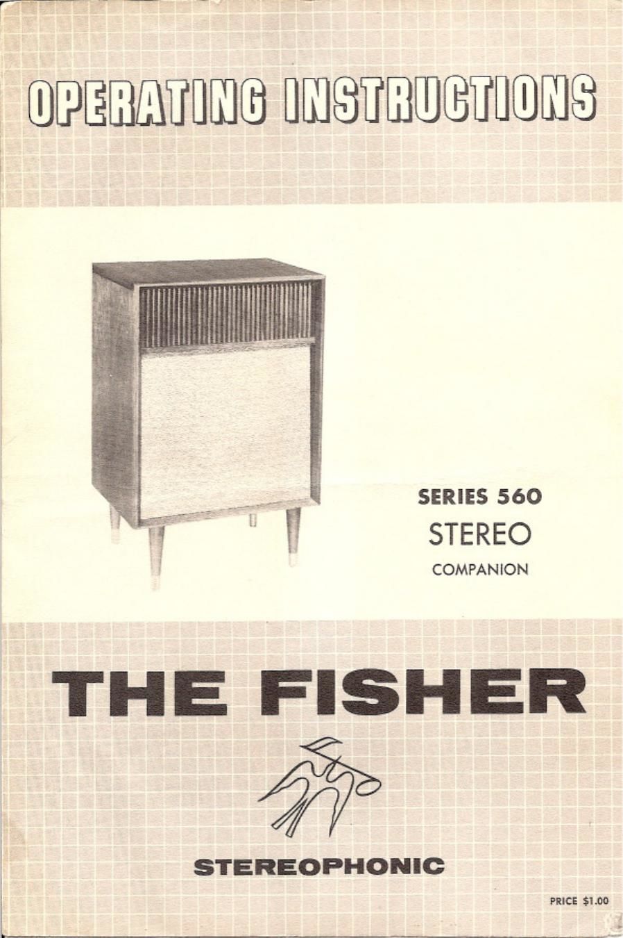 Fisher 560 Owners Manual