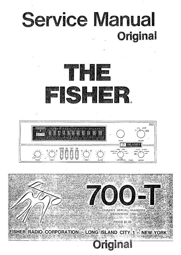 Fisher 700 T Service Manual