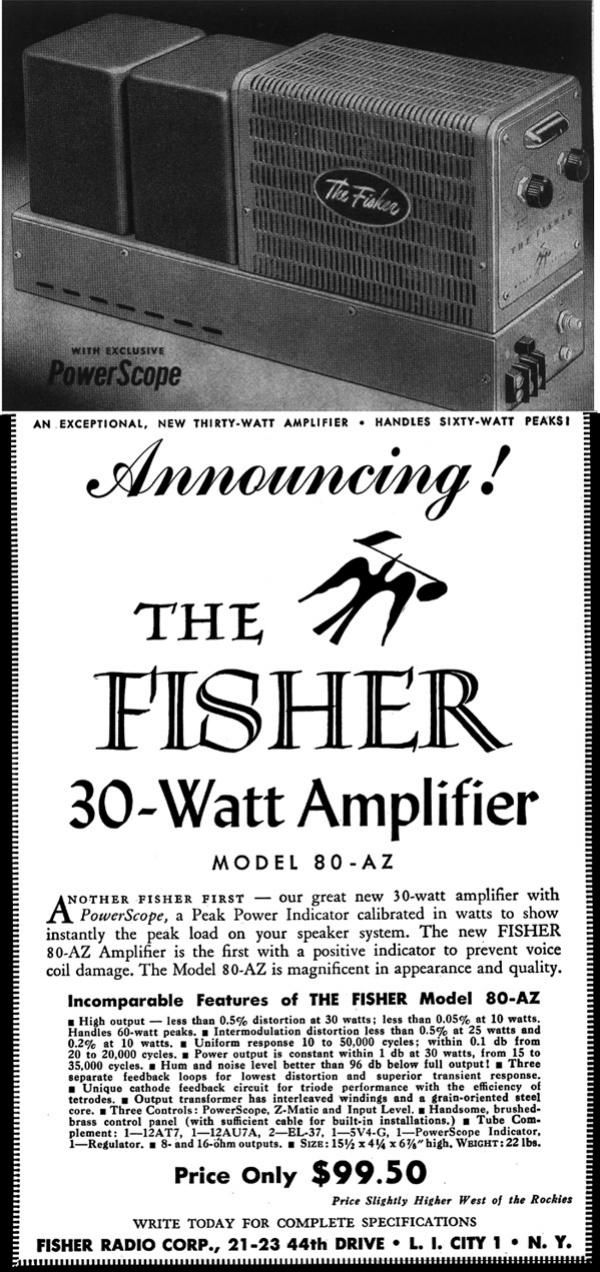 Fisher 80 AZ Article