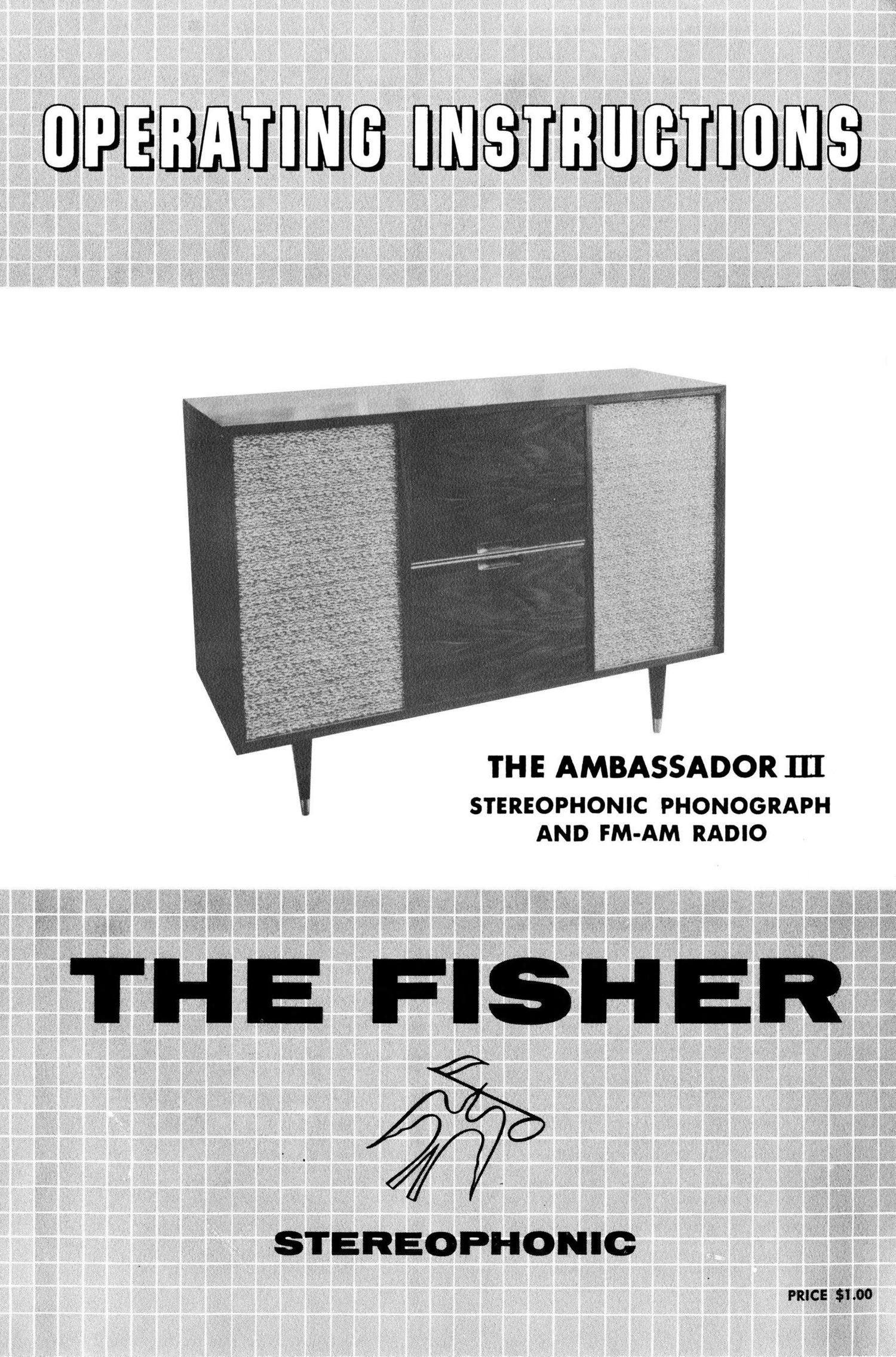 Fisher AMBASSADOR 3 Owners Manual