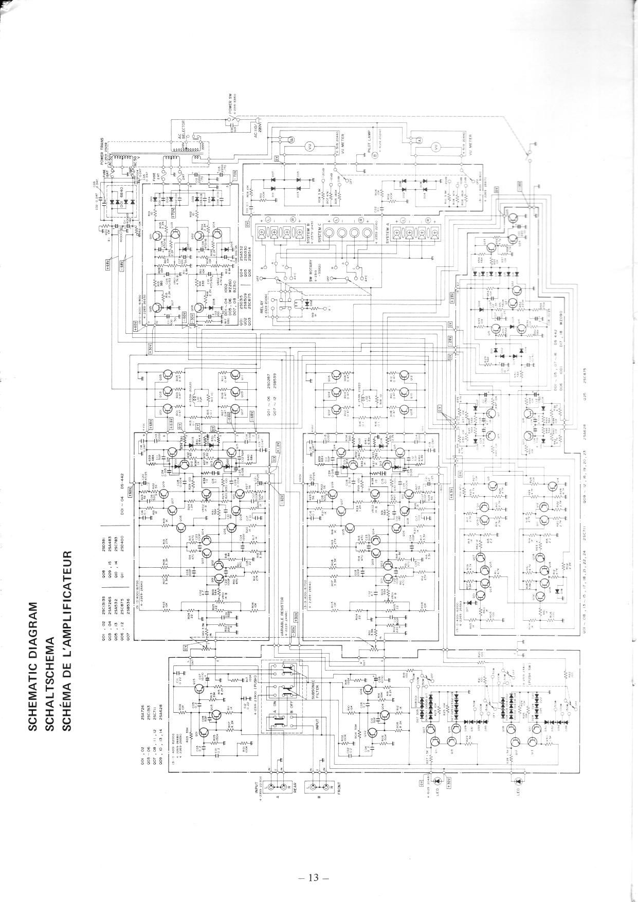 Fisher BA 4500 Schematic