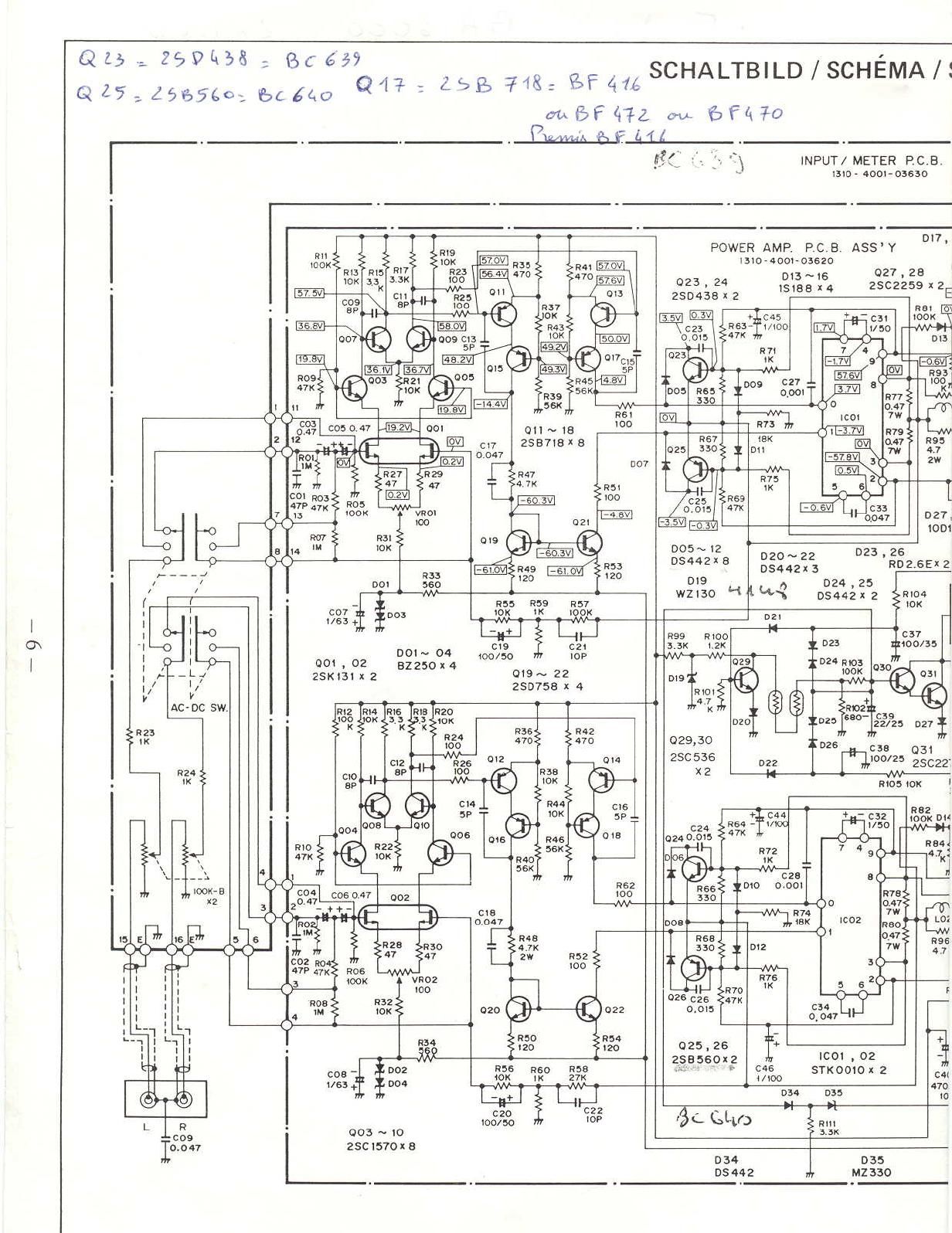 Fisher BA 6000 Schematic