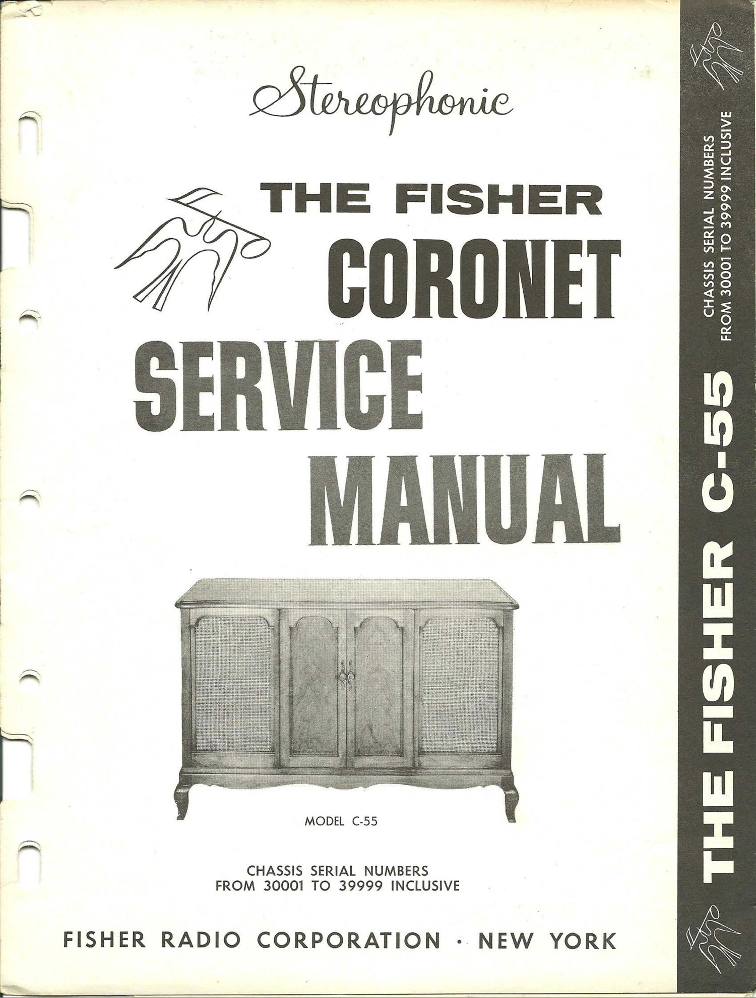 Fisher C 55 Coronet Service Manual