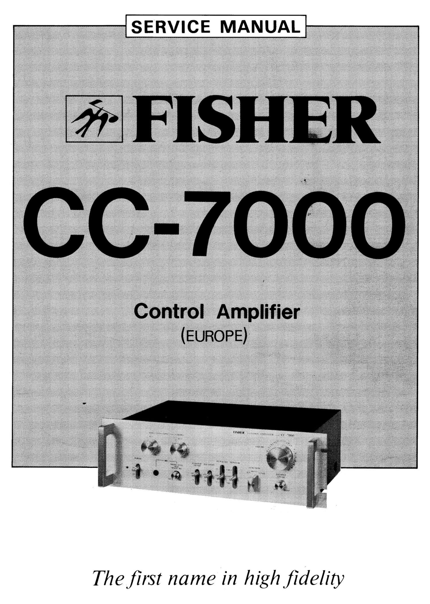Fisher CC 7000 Service Manual