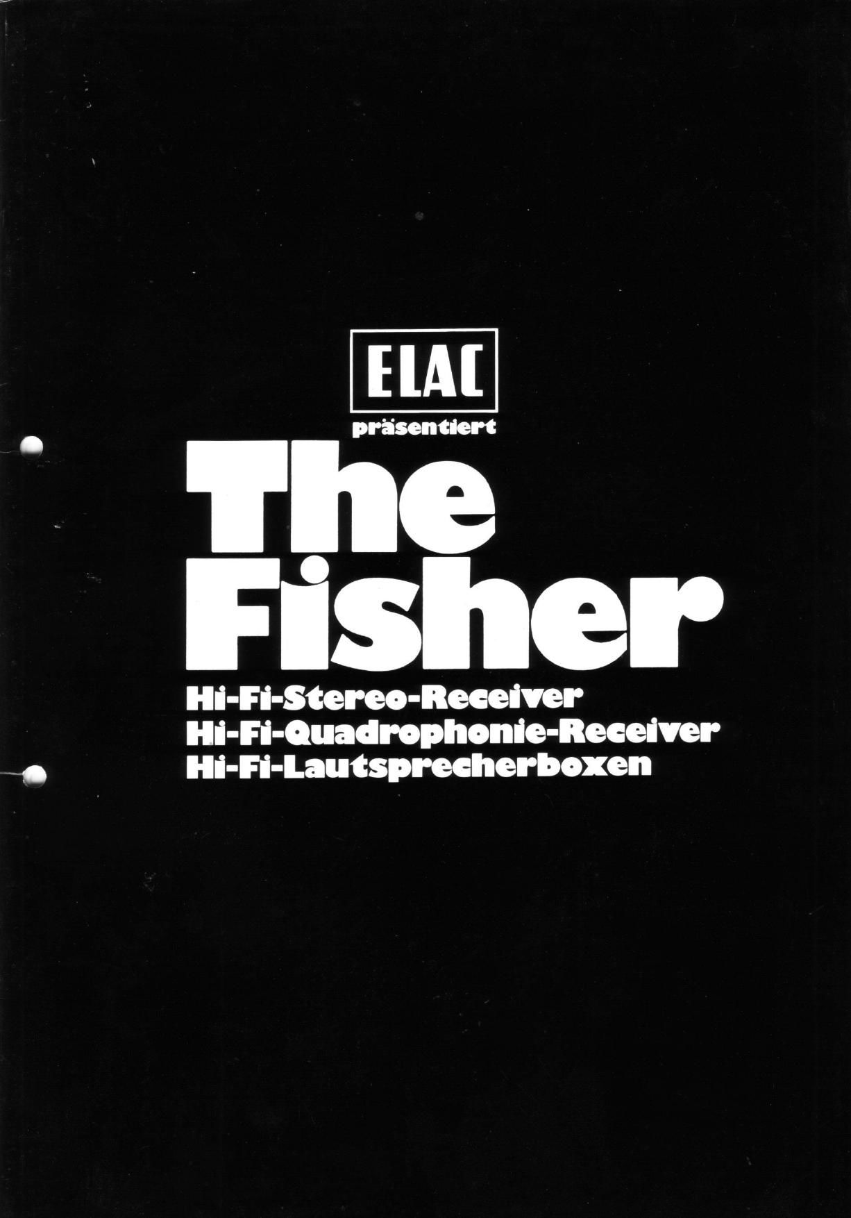 Fisher 1973 Catalog