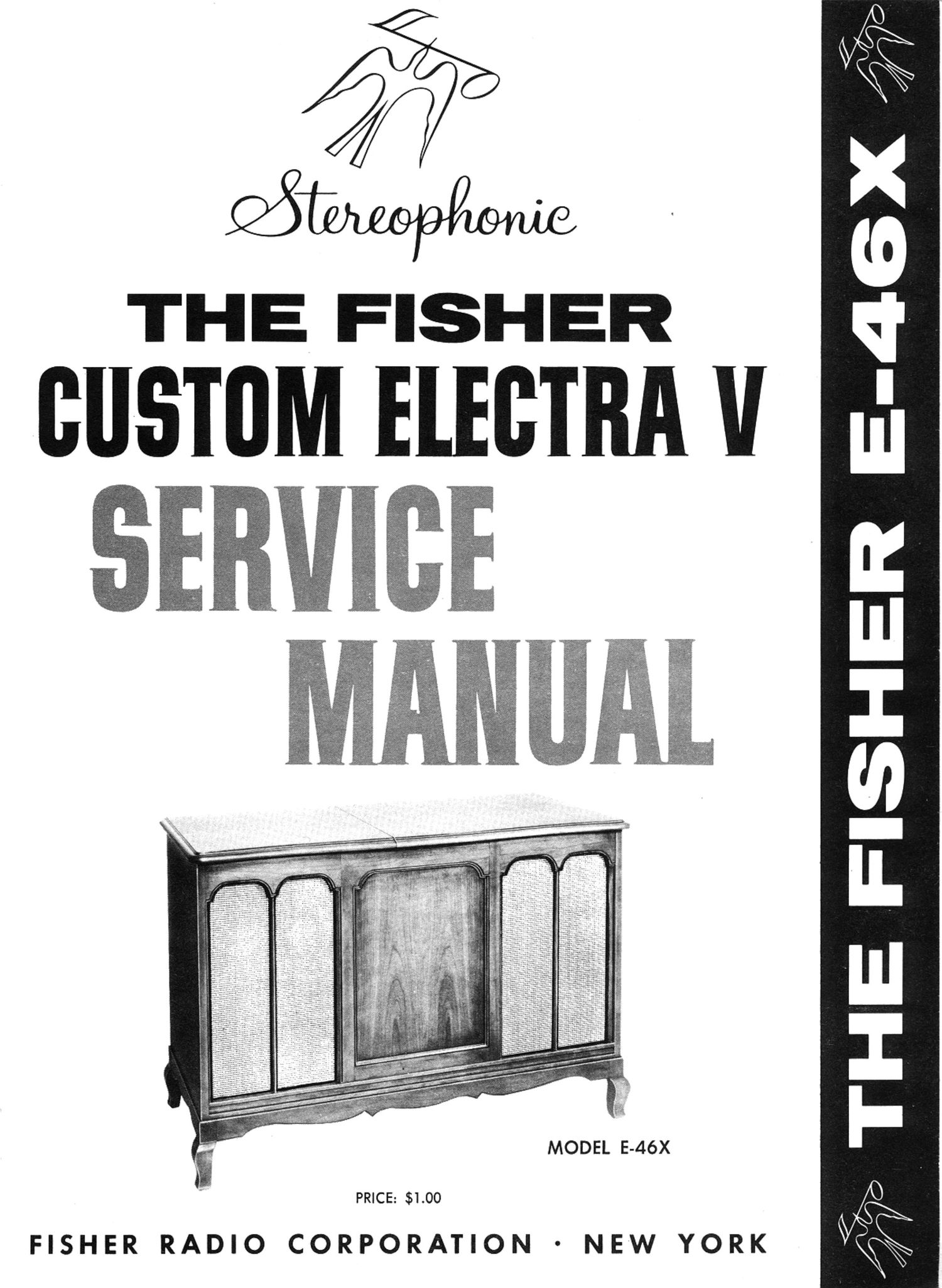 Fisher E 46 X Custom Electra V Service Manual