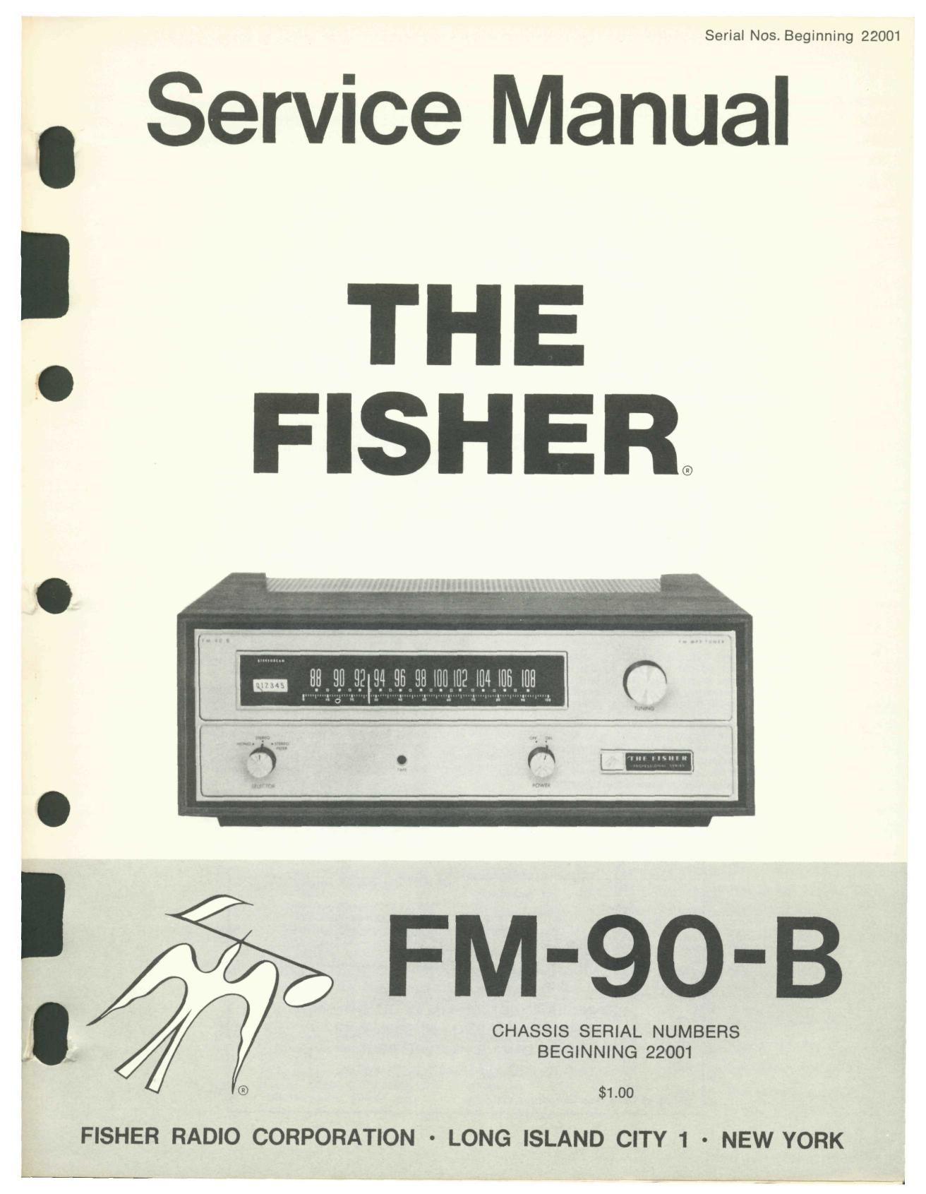 Fisher FM 90 B Service Manual