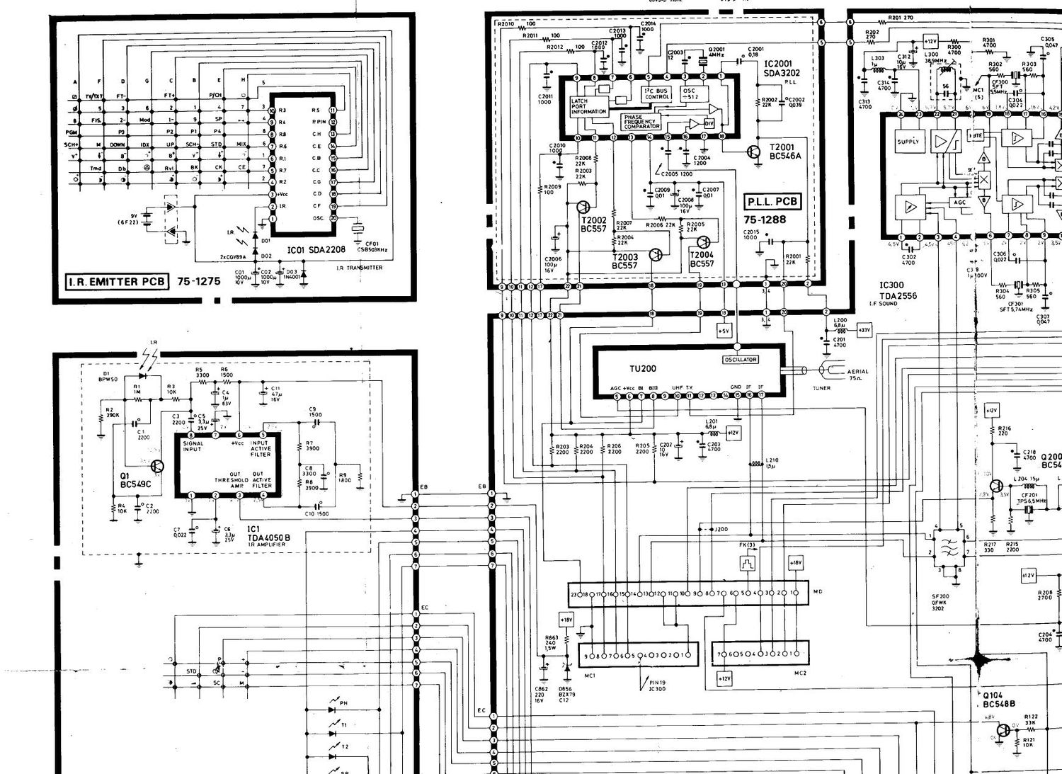 Fisher FTS 854 Schematic