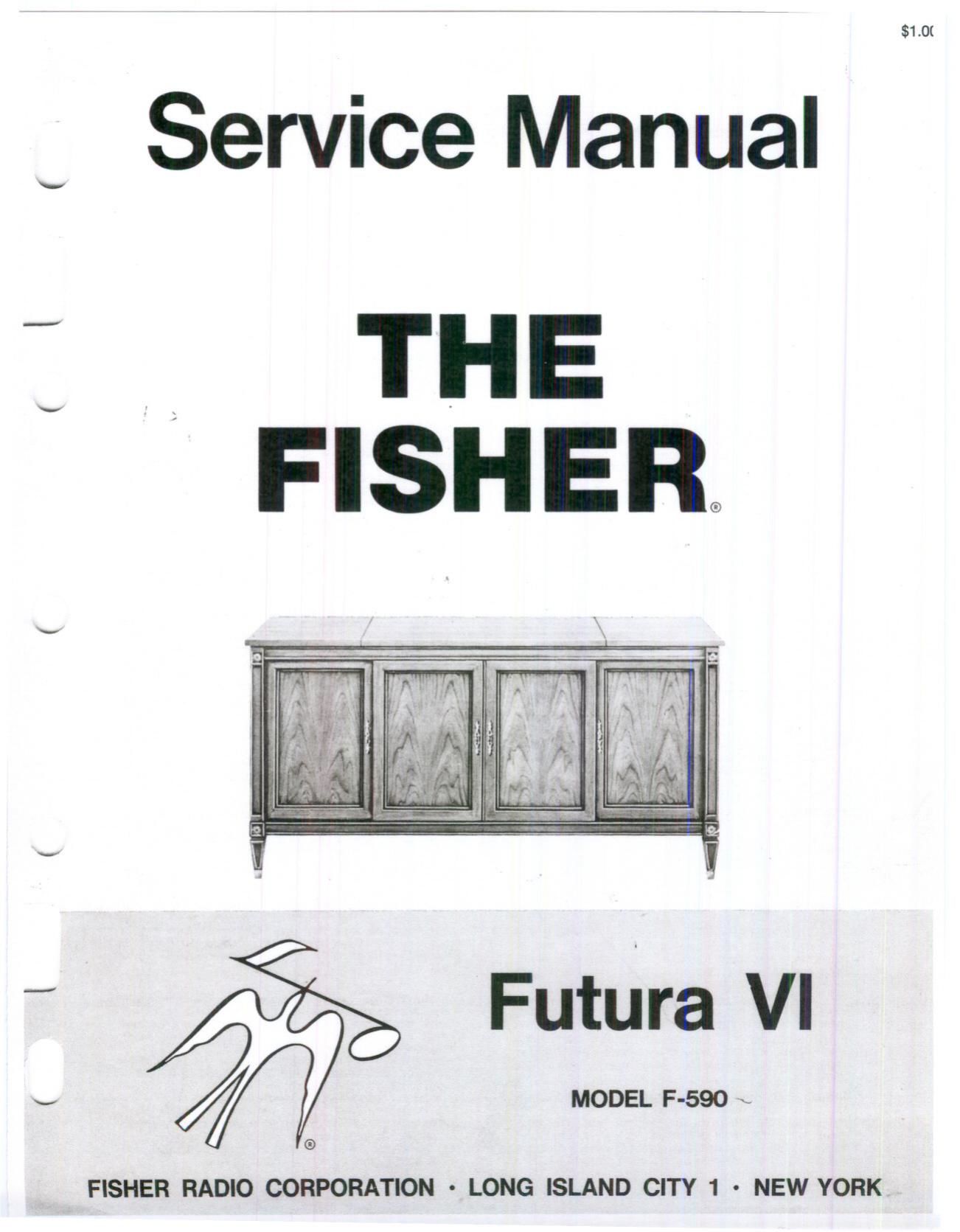 Fisher FUTURA 6 F 590 Service Manual