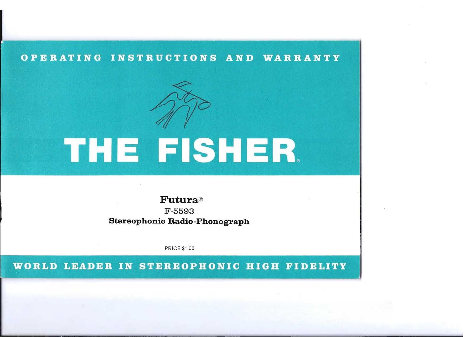 Fisher FUTURA F 5593 Owners Manual