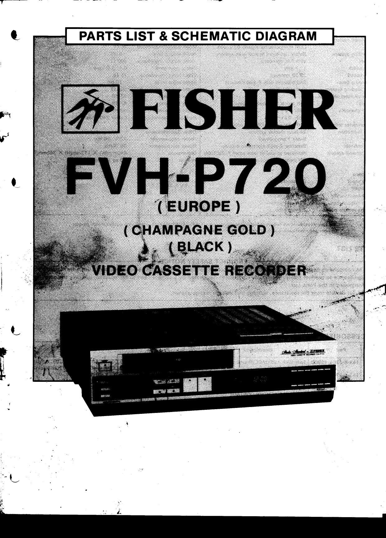 Fisher FVHP 720 Service Manual