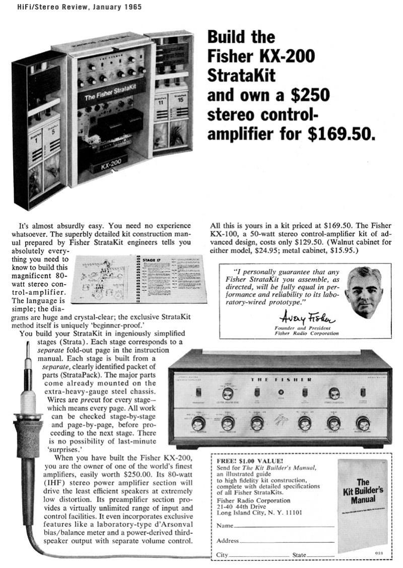 Fisher KX 200 Article