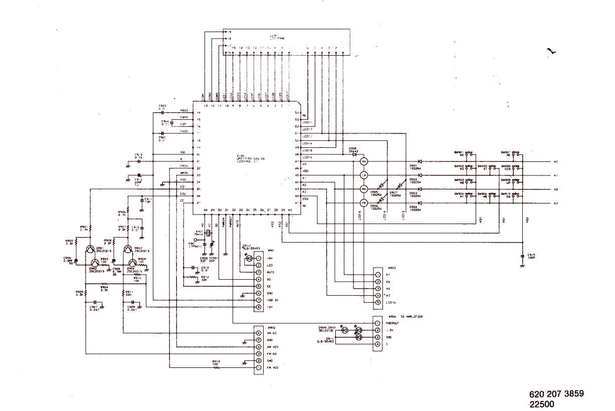 Fisher PHW 804 RLO Schematic