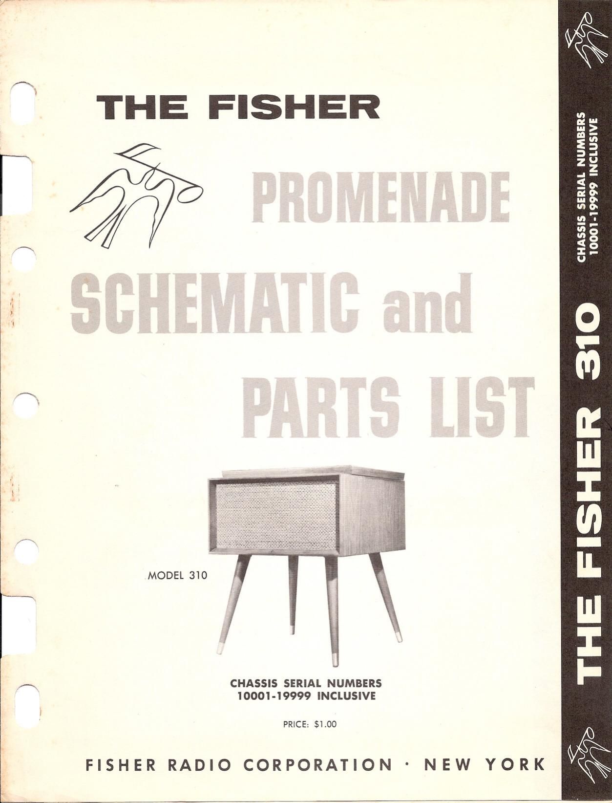 Fisher PROMENADE 310 Service Manual