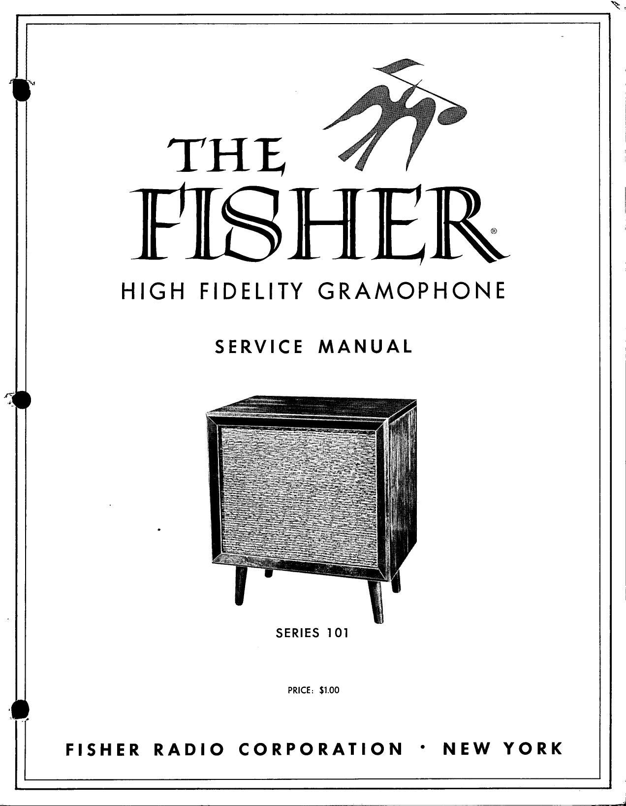 Fisher SERIES 101 Service Manual