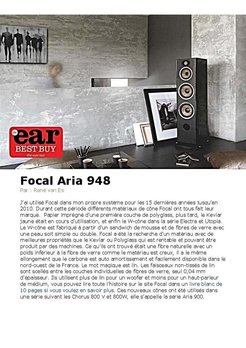 Focal Aria 948 Test