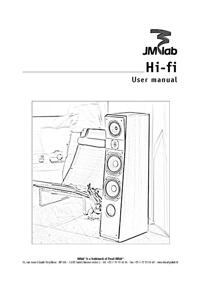 Focal Hi Fi User Manual