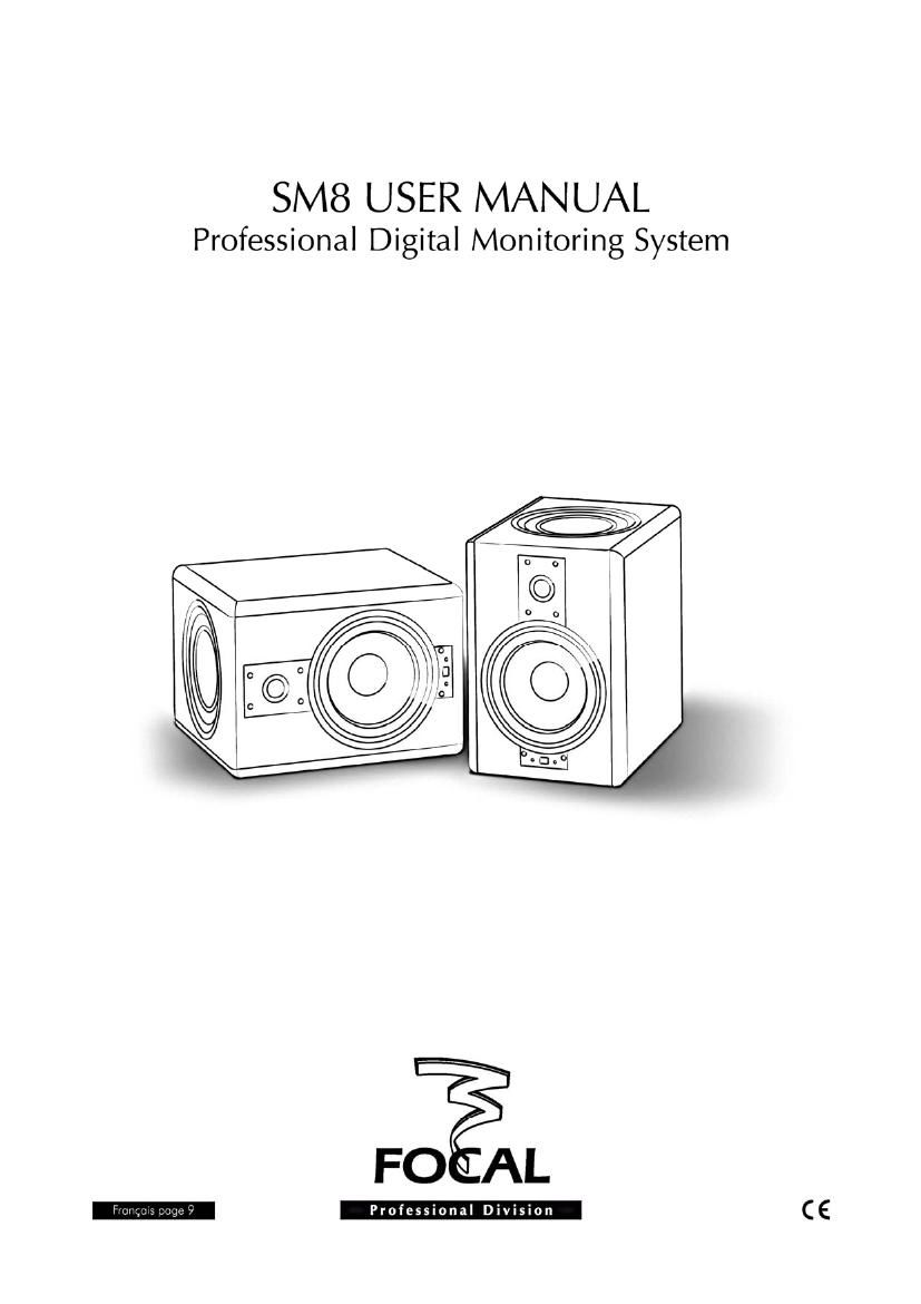 Focal SM 8 User Manual