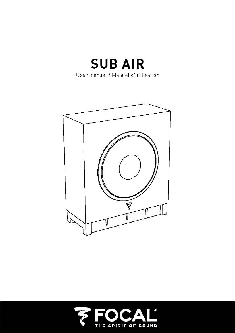 Focal Sub Air Use Manual