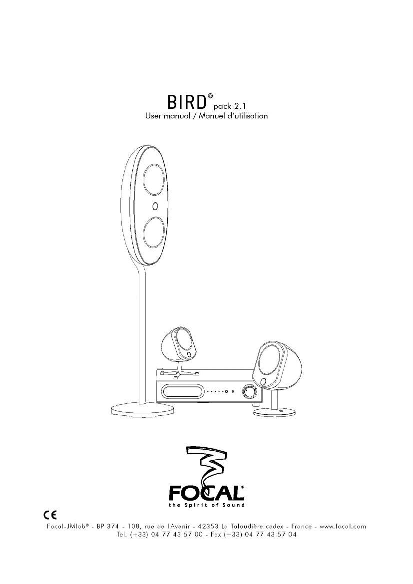 Focal Super Bird User Manual