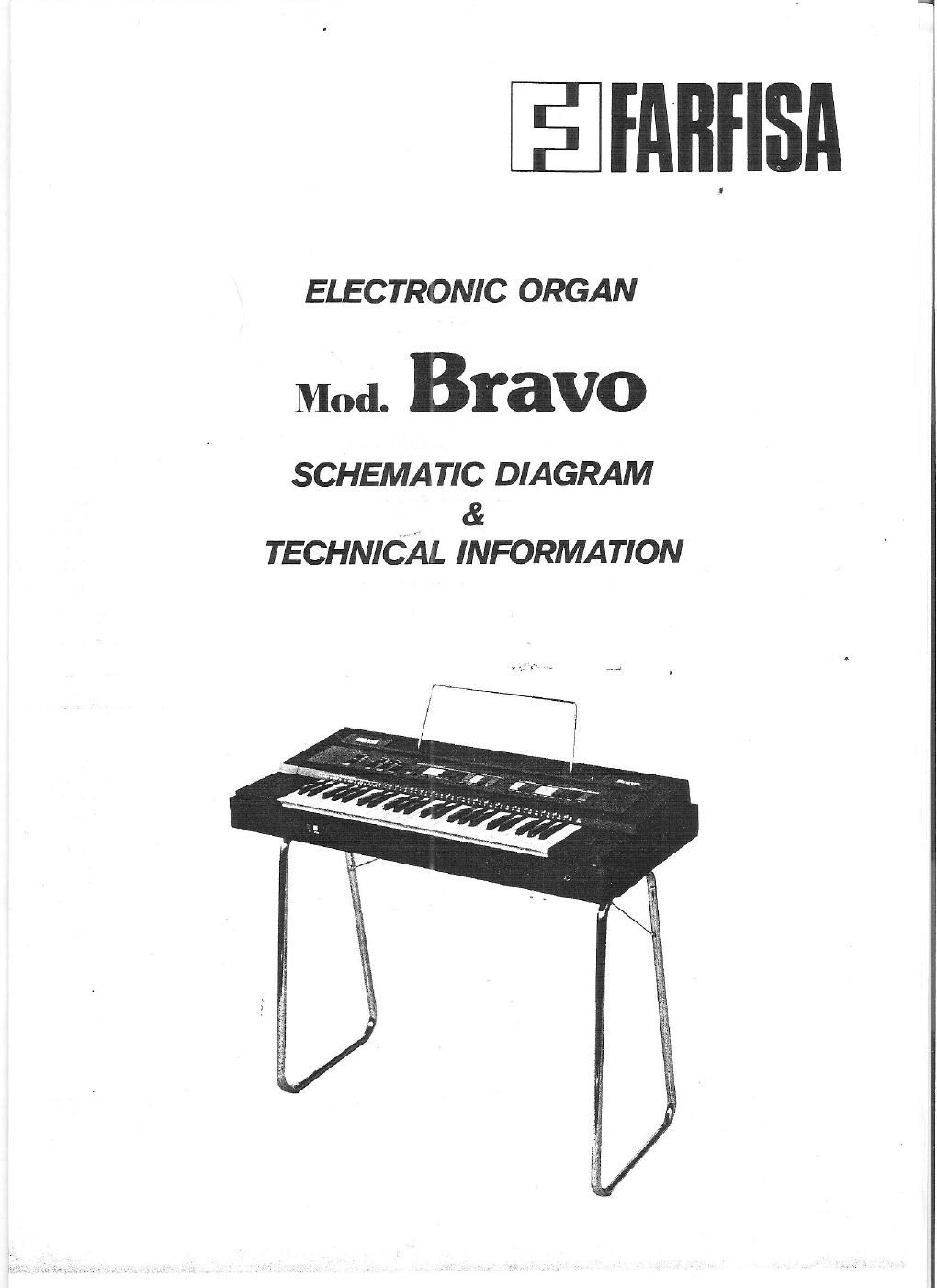 Farfisa Bravo Service Manual