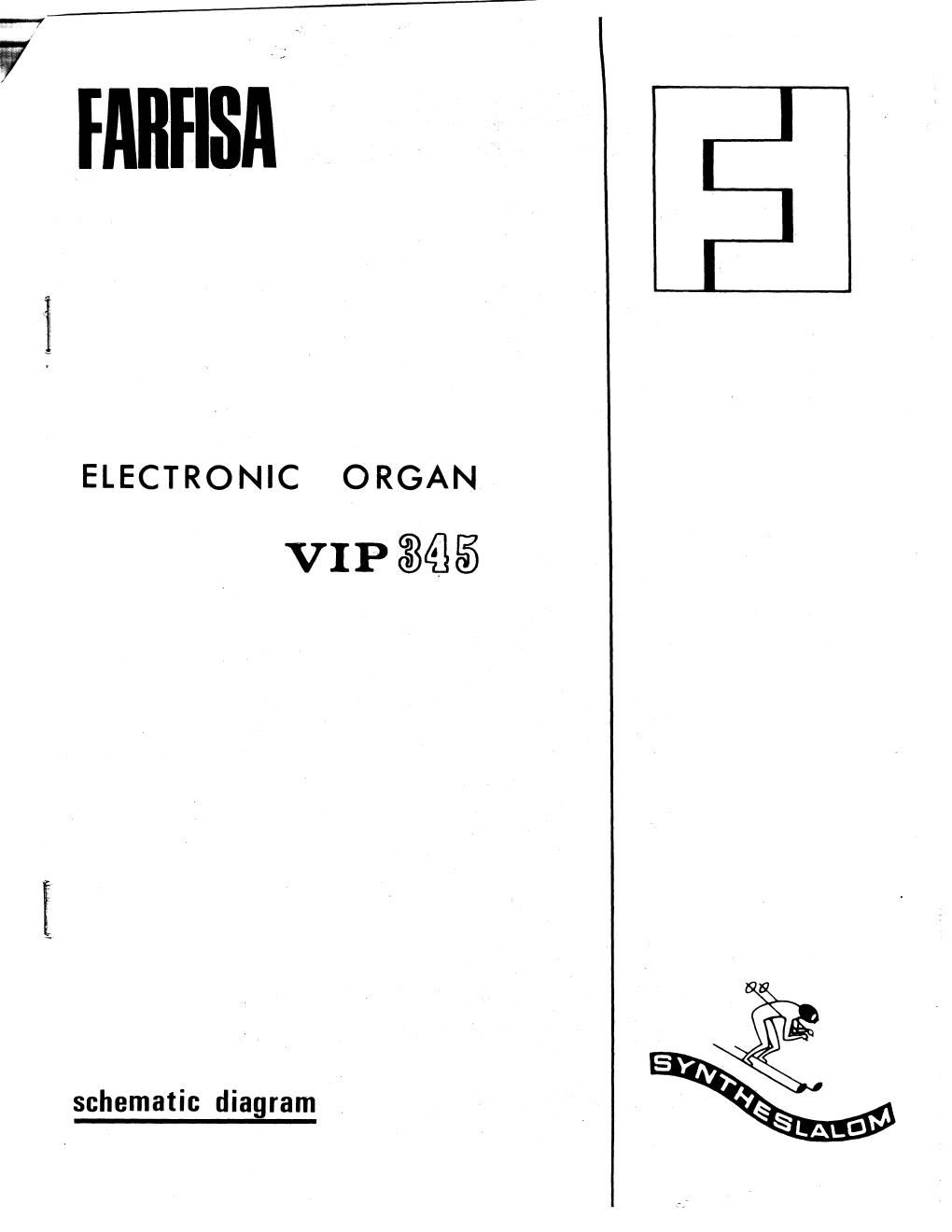 Farfisa VIP 345 Schematic