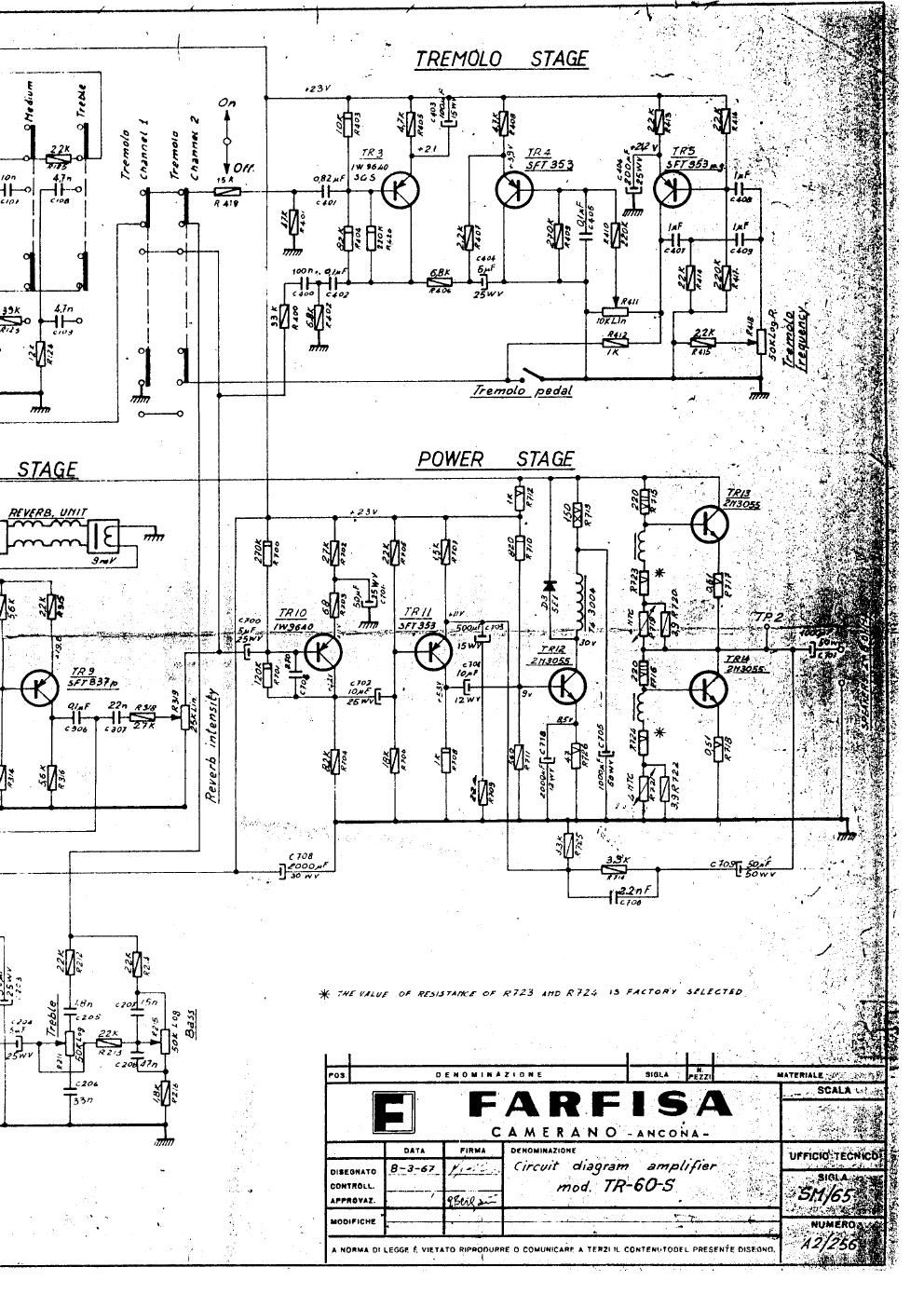farfisa TR60 schematics 2