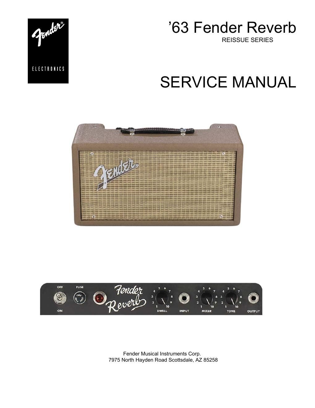 fender 63 reverb manual