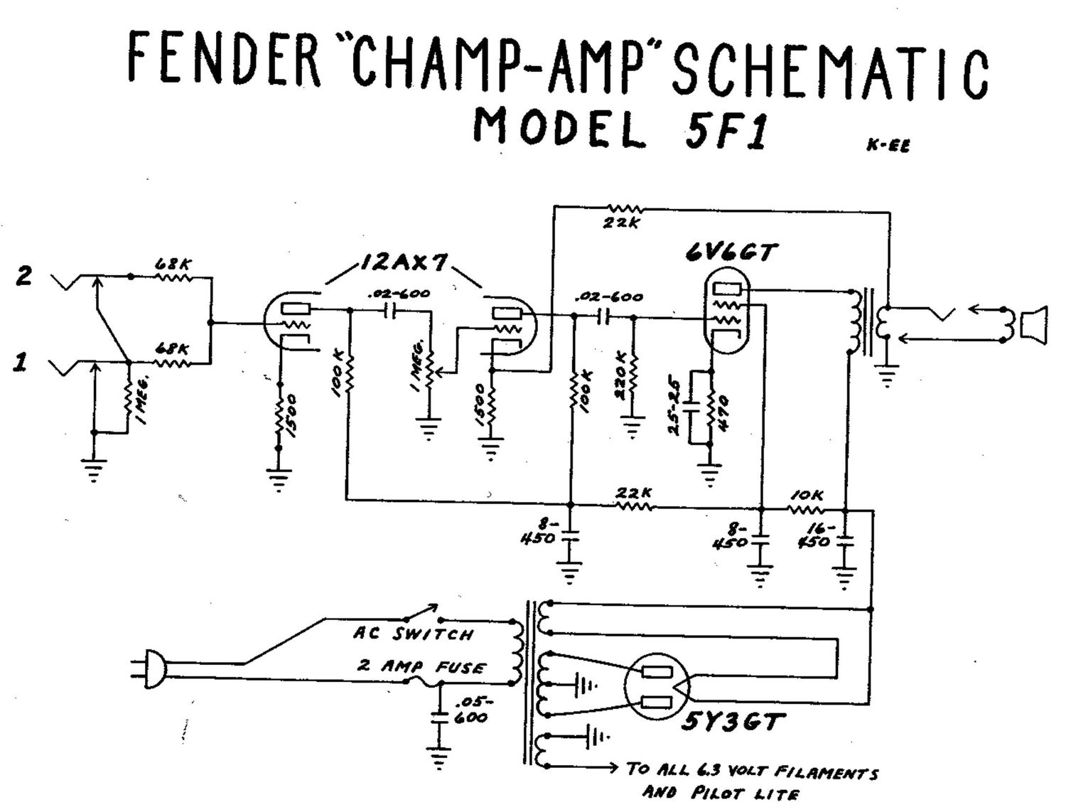 fender champ 5f1 schematic 2