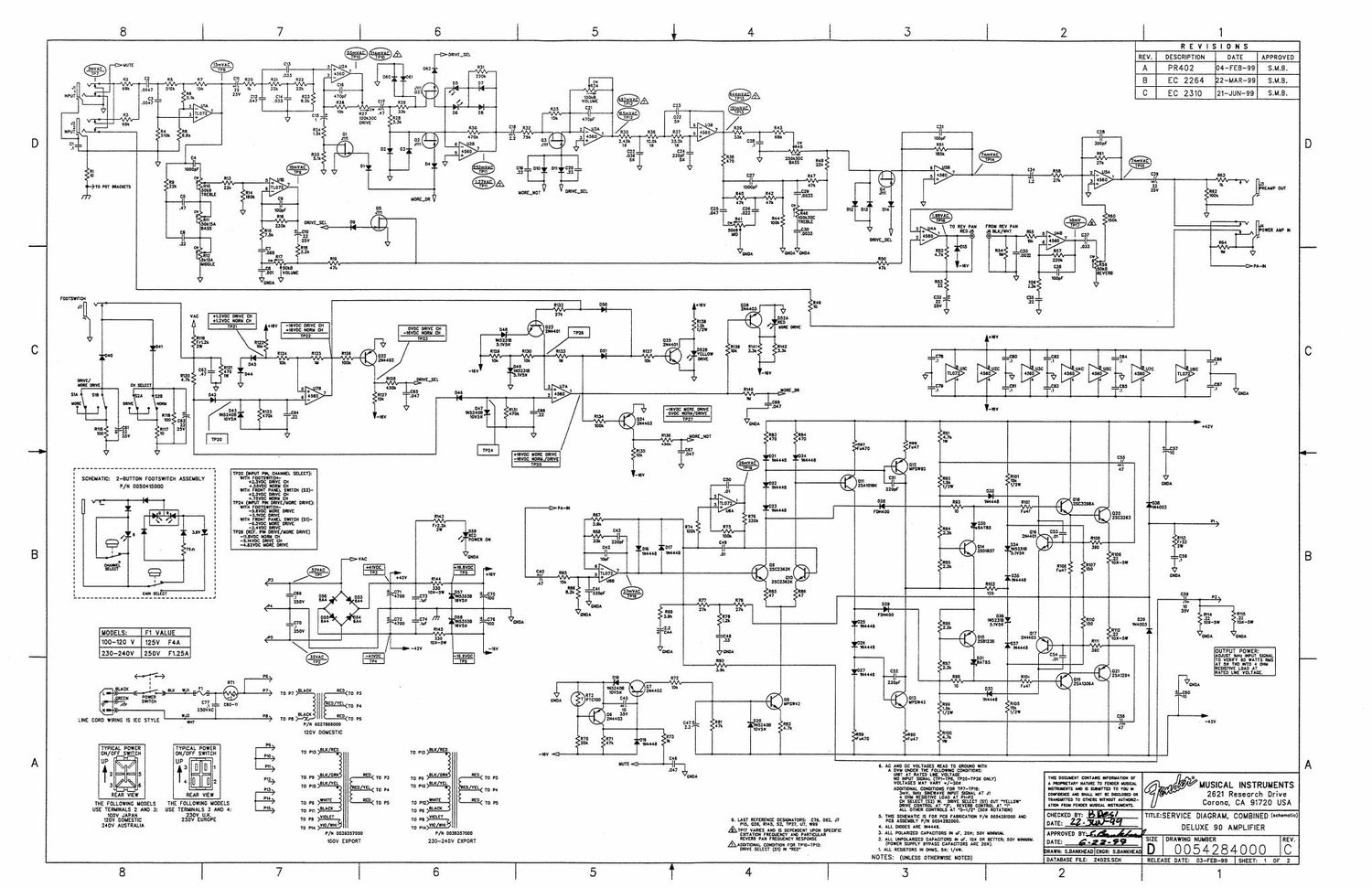 fender deluxe 90 schematic