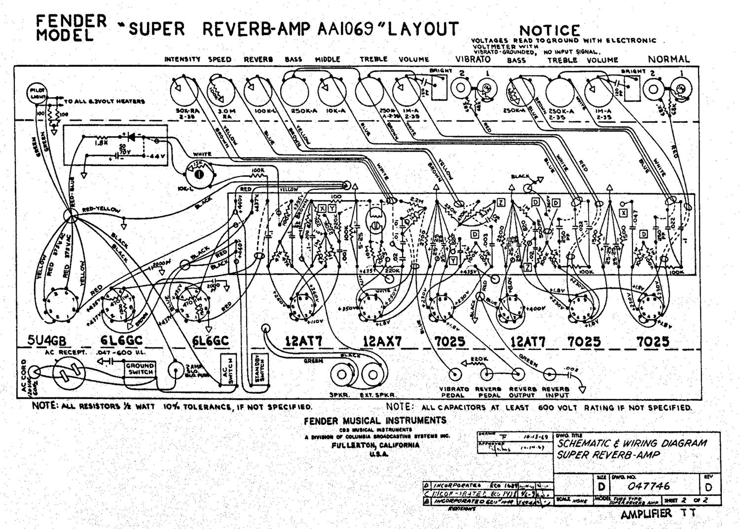 fender super reverb aa1069 layout schematic