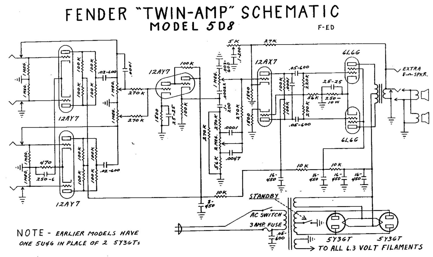 fender twin 5d8 schematic