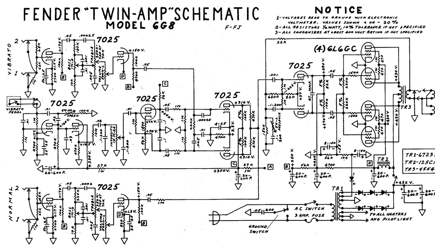 fender twin 6g8 schematic