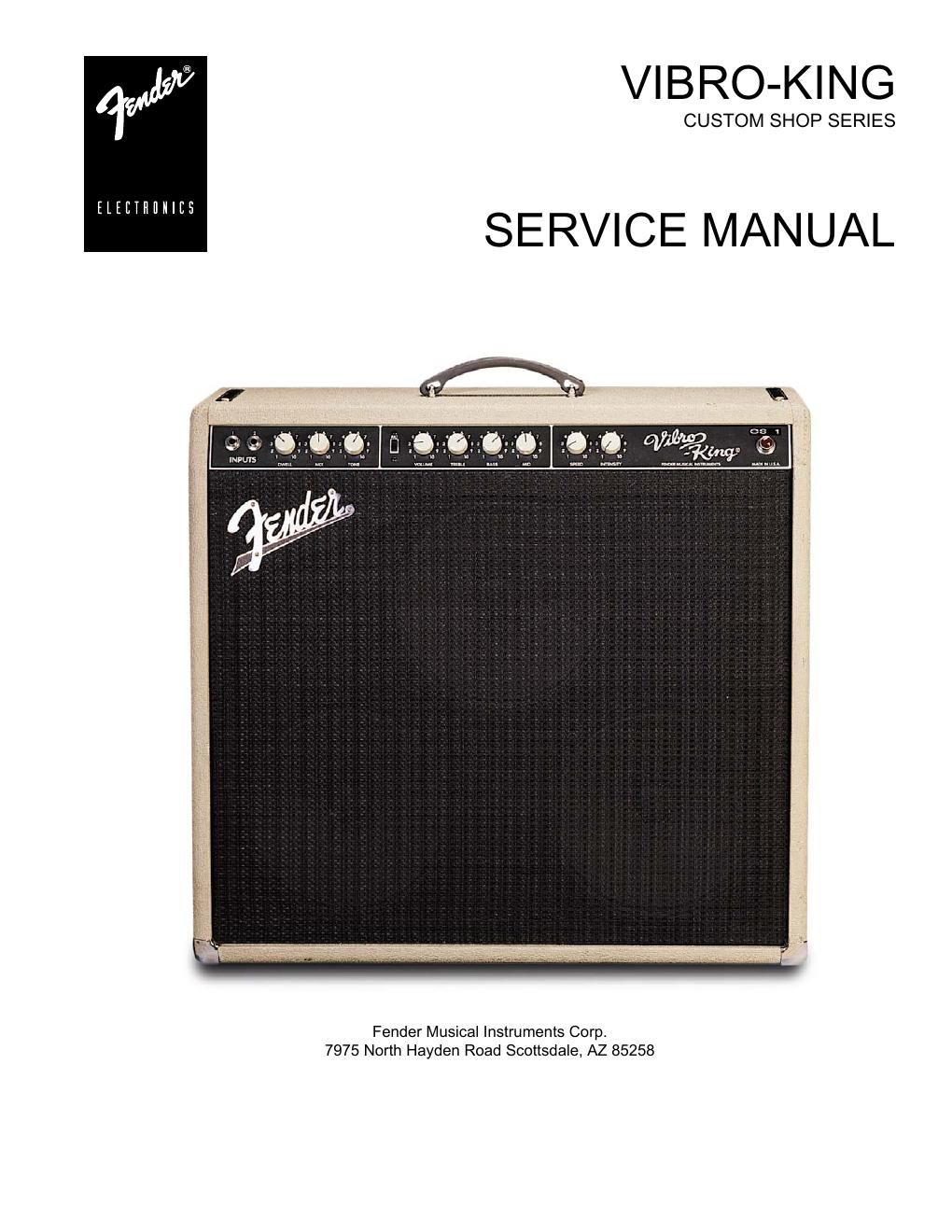 fender vibro king manual