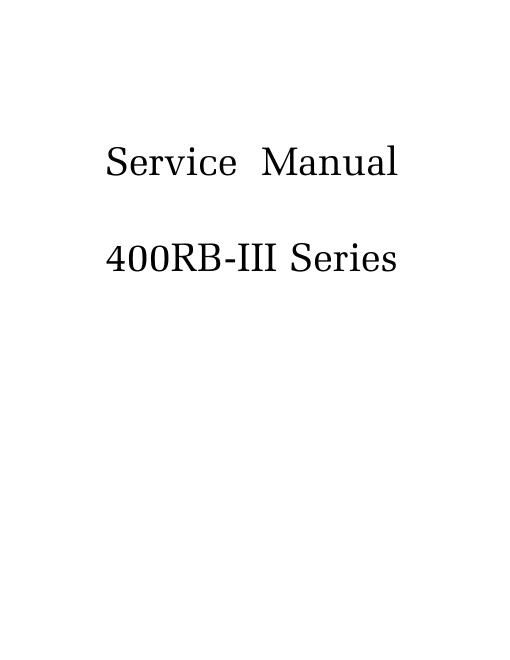 gallien krueger 400 rb iii service manual