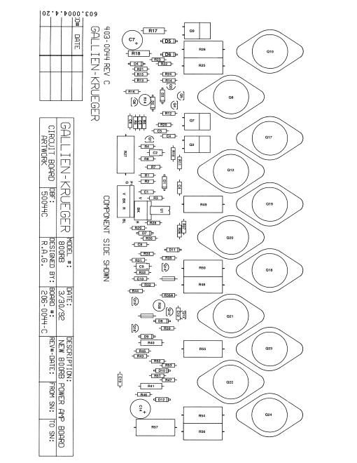 gallien krueger 800 rb volume 2 service manual