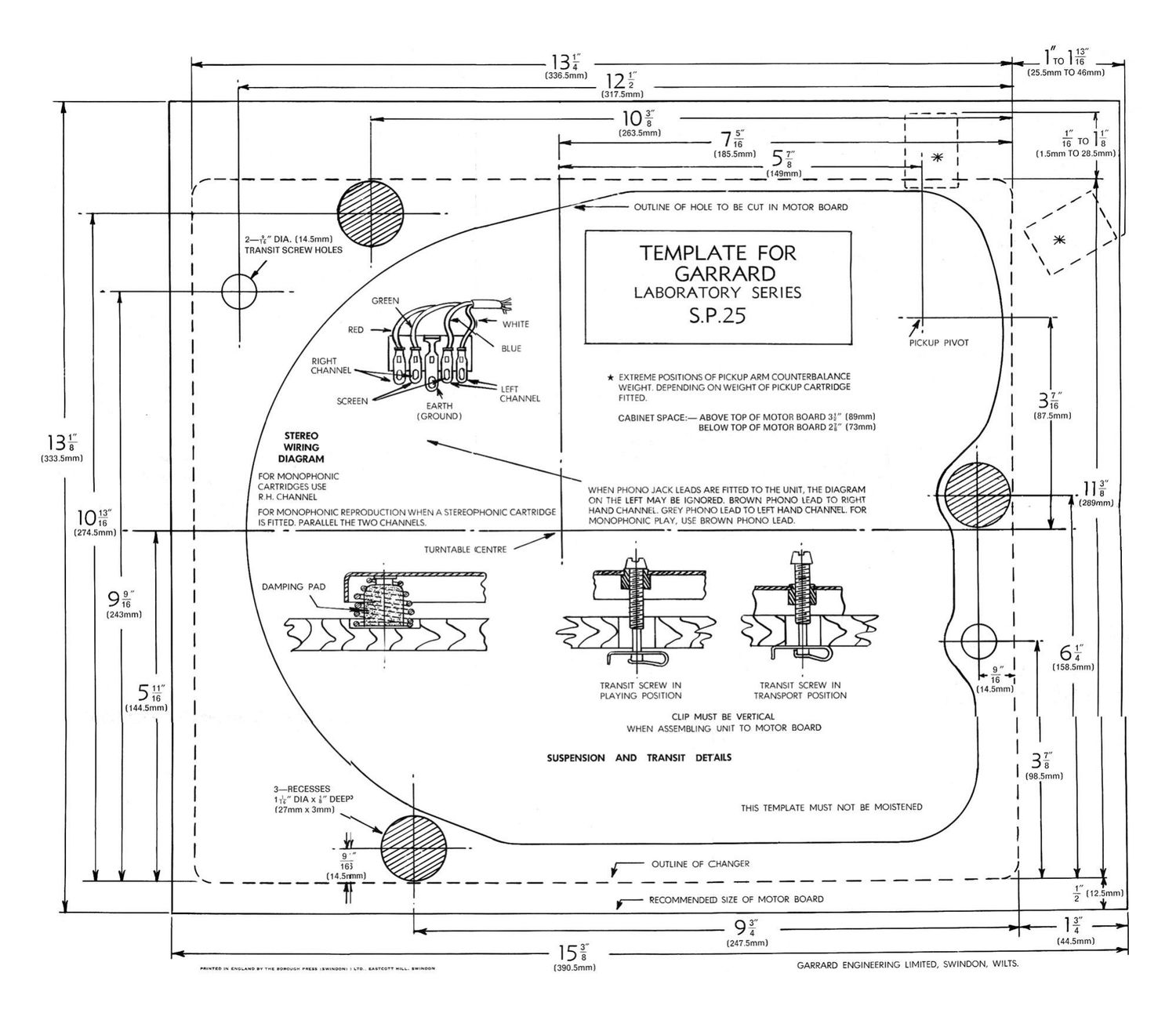 garrard sp 25 mk2 service manual